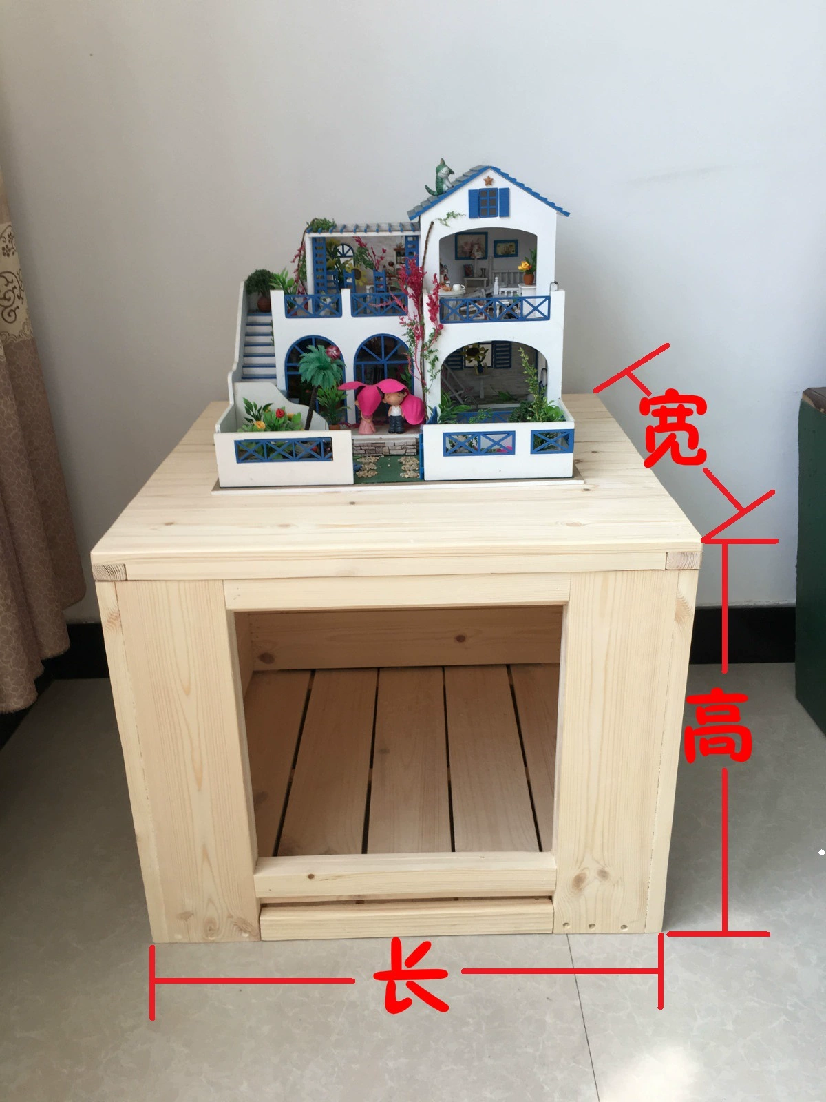 Фабрика прямых продаж дома по производству из цельного дерева ящик питомник питомник питомник