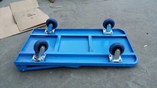 Folding Trolley Flatbed Truck Steel Plate Trailer Silent Flatbed Truck Trolley Trolley Truck