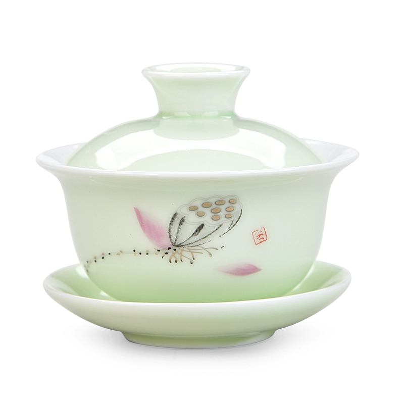 Small tea cup, ceramic tea set, hand painting