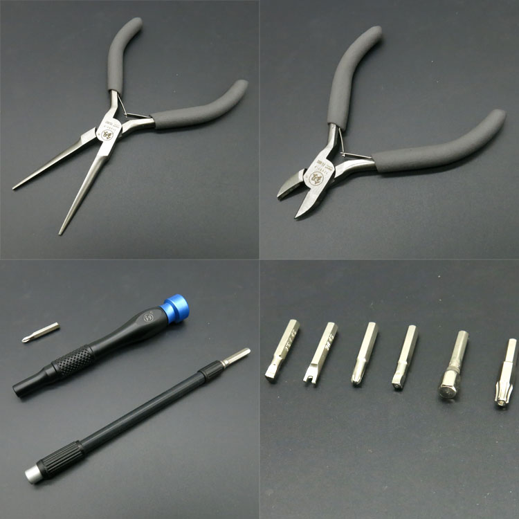 Japón Fukuoka juego de destornilladores de precisión original herramienta de reparación de desmontaje de teléfonos móviles destornillador de alambre superduro importado de Alemania