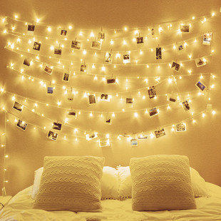 Led Small Colorful Lights Flashing String Lights Full of Stars Popular Lighting Room Layout Bedroom New Year Decoration Full of Stars