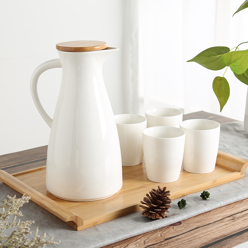 Ceramic creative teapot, tea set for living room