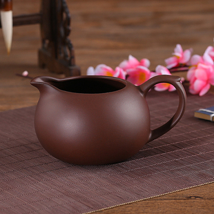 Purple Clay Fair Cup Tea Sea Ceramic Kung Fu Tea Set Large Tea Divider Leakage Tea Cup Purple Clay Pot Tea Ceremony Set Shengguang