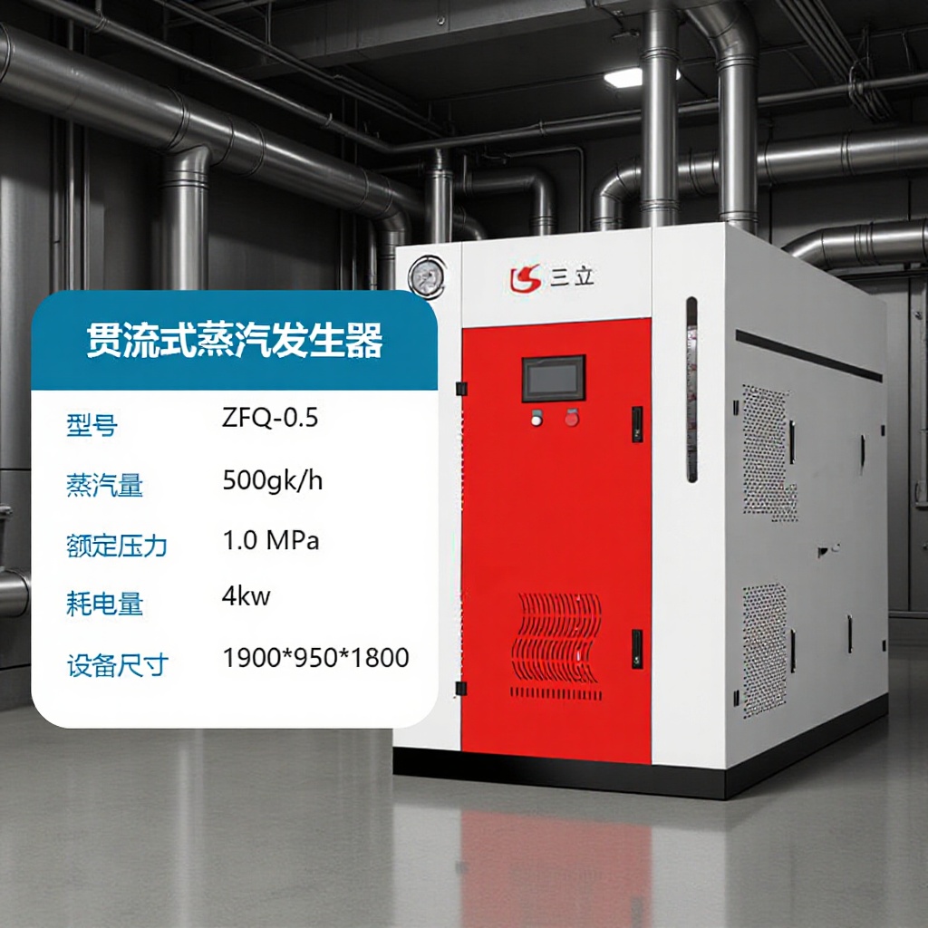 蒸汽发生器环保办证天然气1电加热全自动电热水工业燃气0.5空调