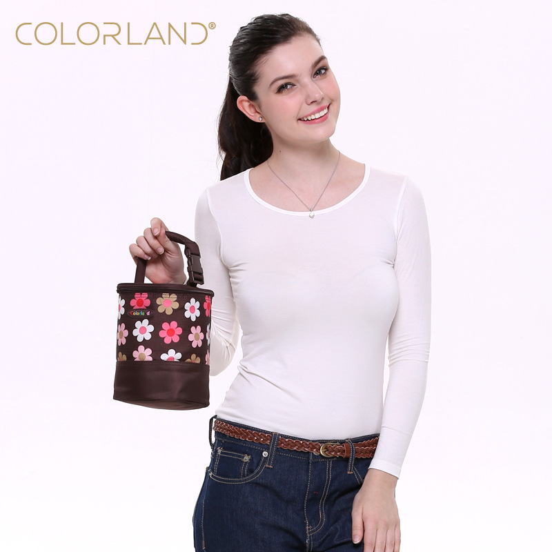 COLORLAND Baby Bottle Thermos Baby Lunch Box Thermos Bag Portable Water Cup Bento Thermos Bag - 4