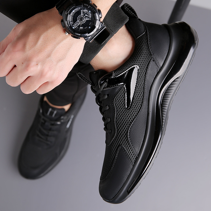 Men's Shoes 2024 Autumn New Fashion All-match Trendy Breathable Mesh Shoes Lightweight Sports Casual Outdoor Travel Shoes - 2