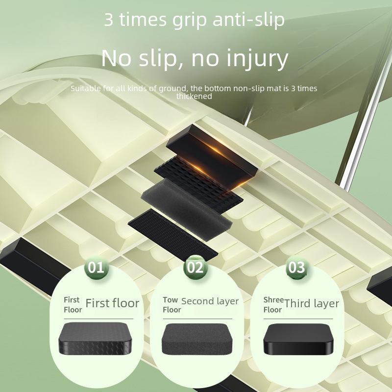 Folding Stretch Inclined Pedal Gear Adjustment Stretch Home Fitness Equipment Calf Muscle Massage Magnetic Stretch Stretch Plate - 3