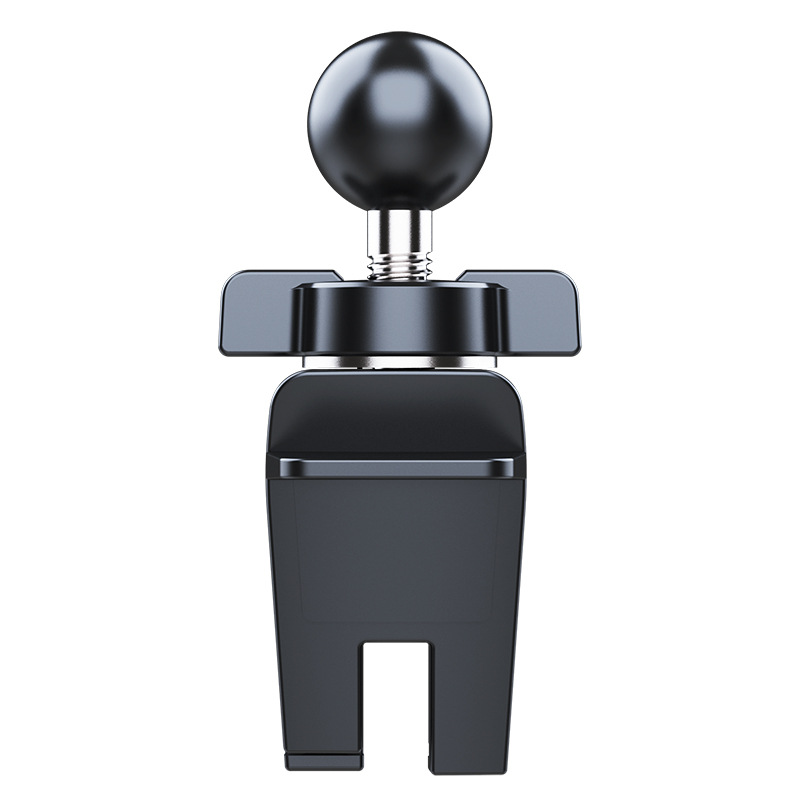 Car air outlet mobile phone bracket accessories car universal air conditioning buckle clip wireless charging fixed rotating base