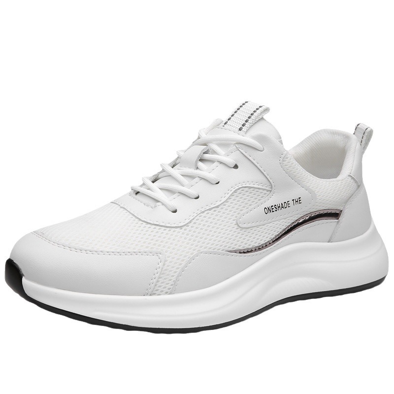 Men's Shoes 2024 Autumn New Fashion All-match Trendy Breathable Mesh Shoes Lightweight Sports Casual Outdoor Travel Shoes - 4