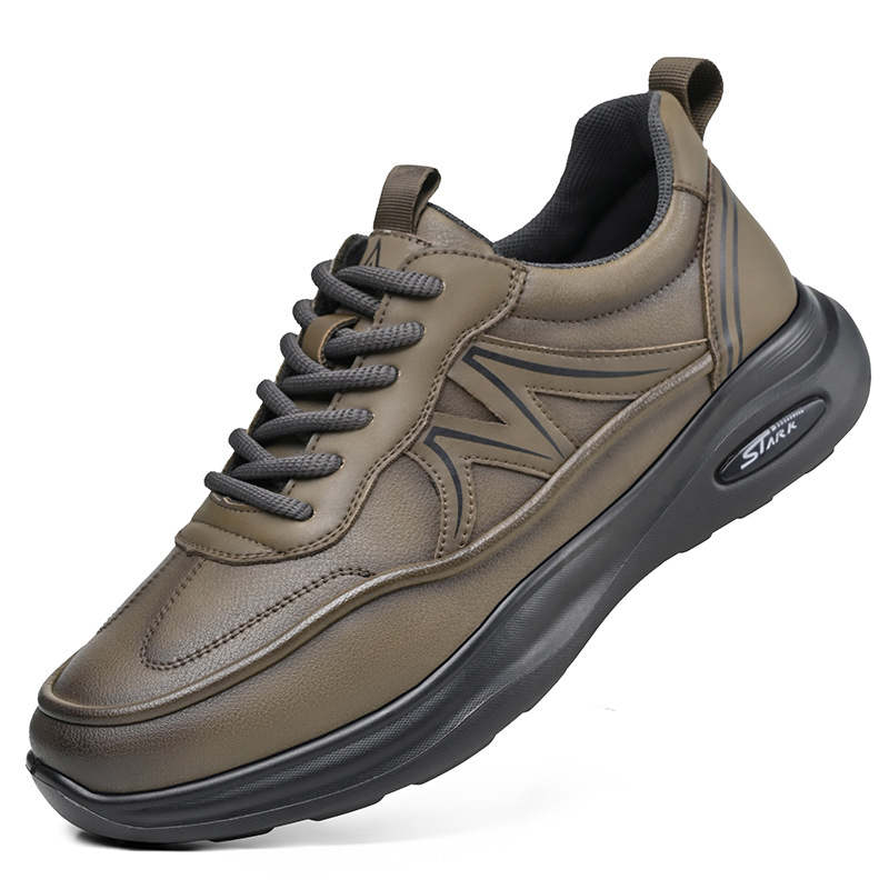 Men's Shoes 2024 Autumn New Arrival All-Match Trendy Soft Sole Lightweight Sports Casual Non-Slip Workwear Torre Shoes Trendy - 4