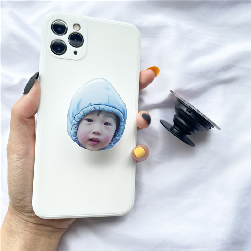 [Custom pattern 1] special-shaped acrylic drop airbag bracket custom star avatar mobile phone bracket - 3