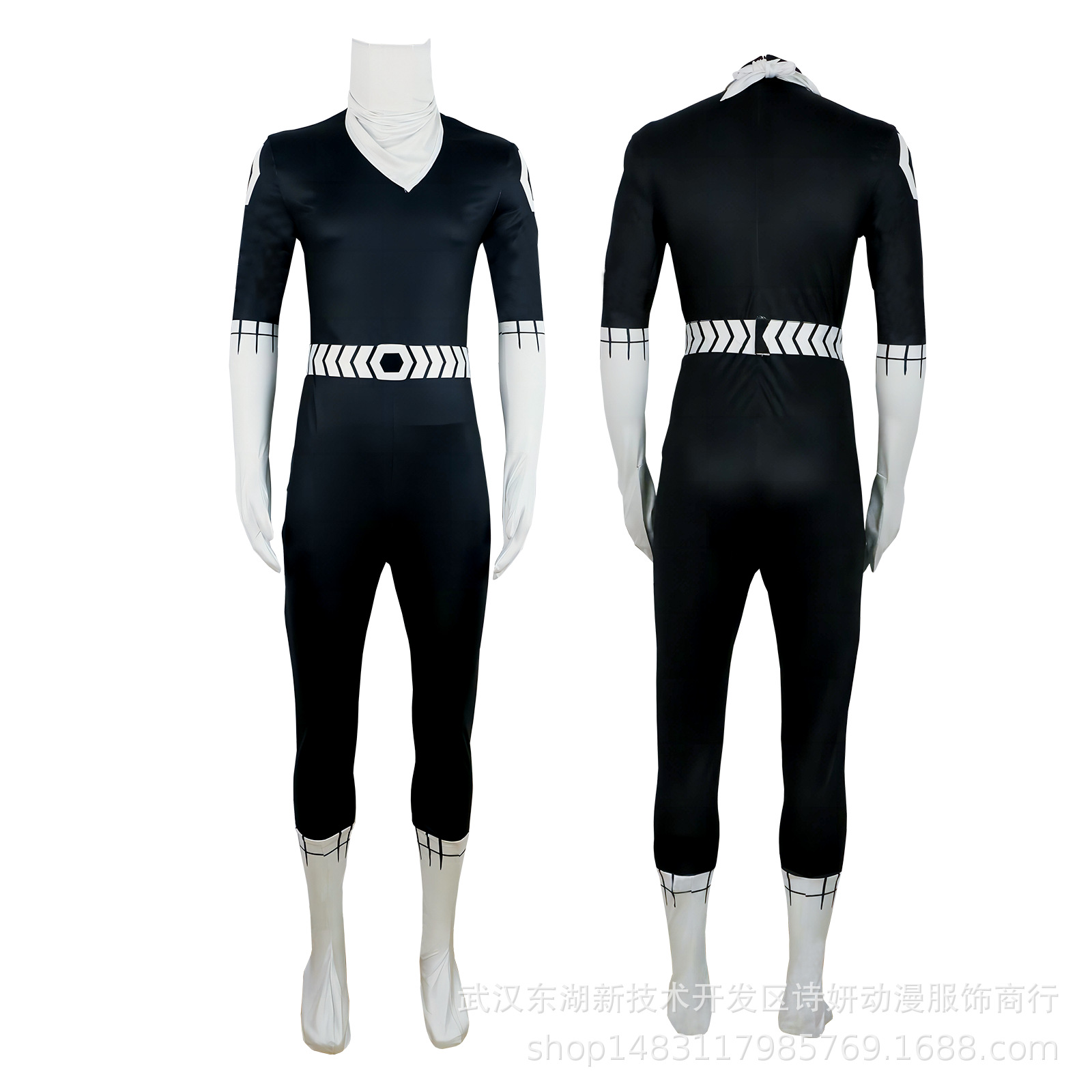 Team disqualified cos combatant d sakurama day-to-day hui tin cut dream son cos suit jumpsuit tights - 3