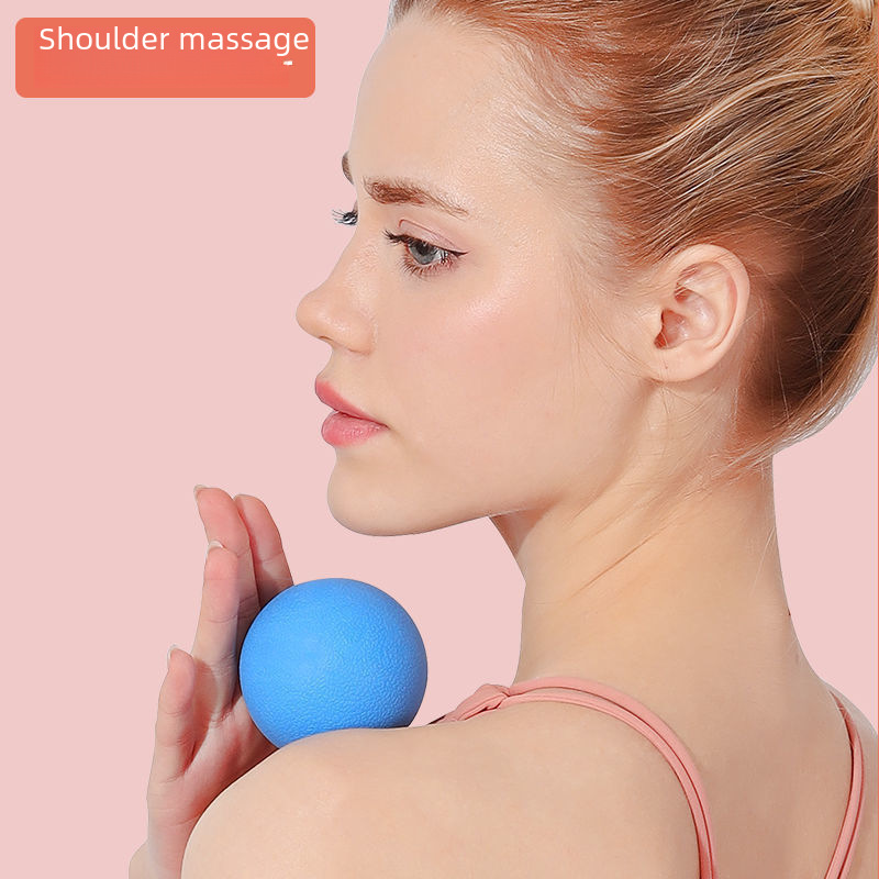 To good shoulder neck TPE elastic massage peanut fascia ball plantar acupoint rolling fitness yoga fascia ball wholesale - 1