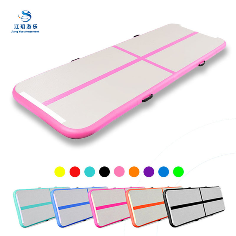 Brushed Inflatable Gymnastics Mat Taekwondo Flip Air Mat Thickened Martial Arts Training Mat Anti-Slip Mat Yoga Mat Dance Mat - 4