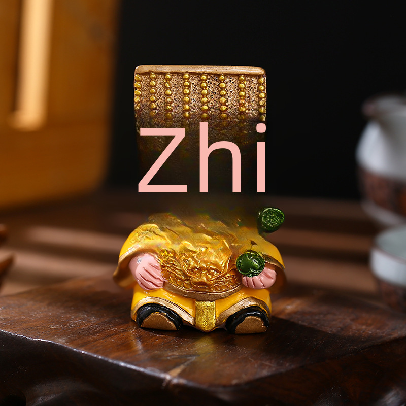 5 square fairy god of wealth decoration creative decorations porch TV cabinet shop opening housewarming gift - 1