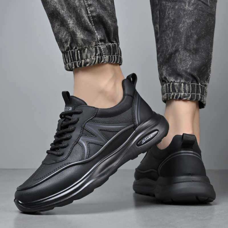 Men's Shoes 2024 Autumn New Arrival All-Match Trendy Soft Sole Lightweight Sports Casual Non-Slip Workwear Torre Shoes Trendy - 3