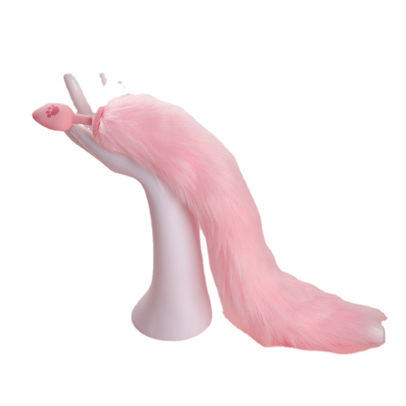 Sex toys sm luminous cat claw anal plug tail female role-playing rear court sex products props a generation of hair - 4