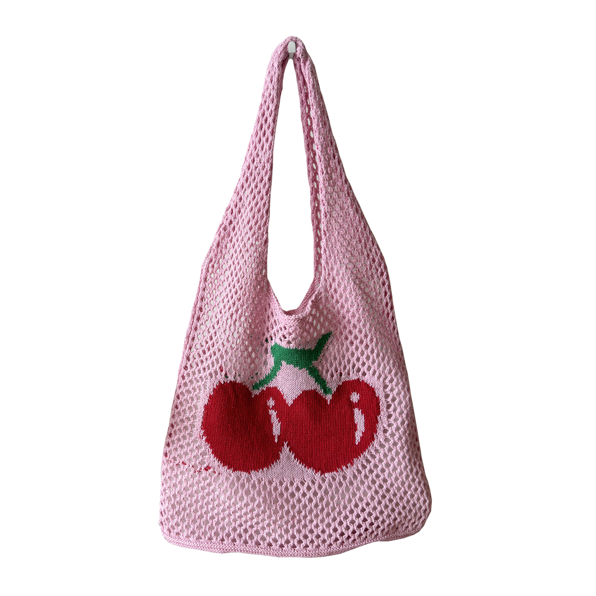 New Hollow Knitted Bag Beach Bag Fashionable All-match Shoulder Bag Simple Large Capacity Tote Bag Small Fresh Cross-border - 4