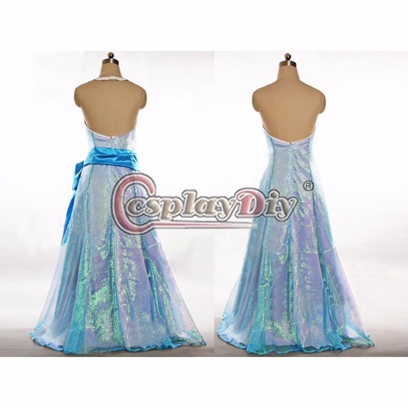 Frog Princess Tiana Princess Costume cosplay Costume Stage Performance Costume - 1