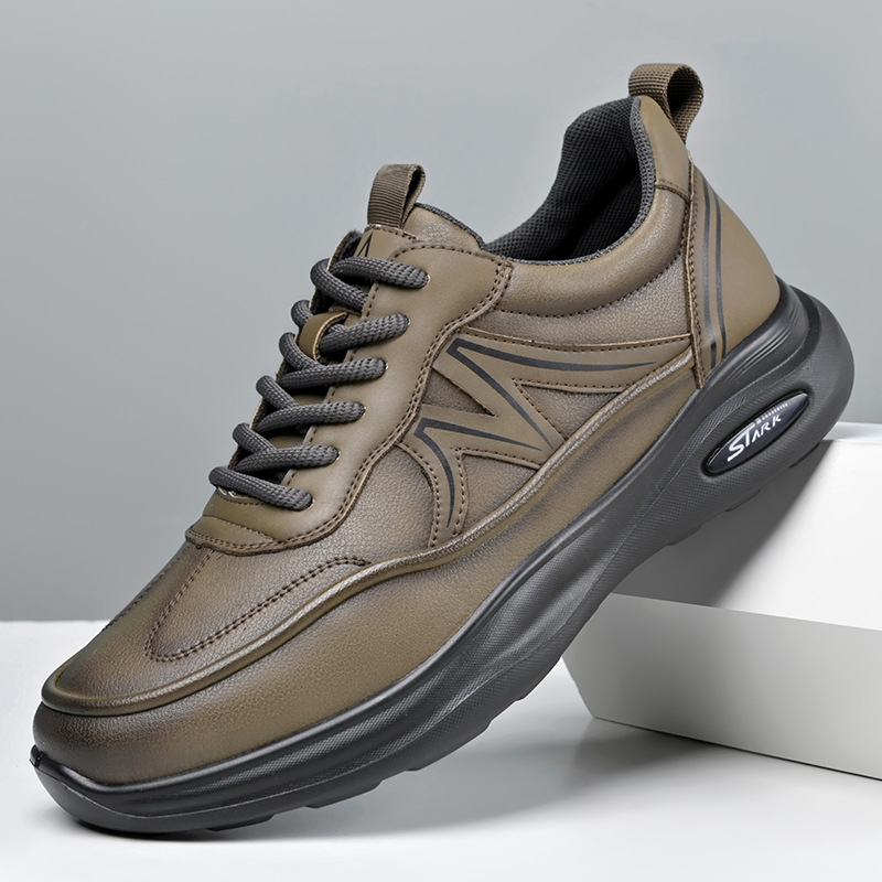 Men's Shoes 2024 Autumn New Arrival All-Match Trendy Soft Sole Lightweight Sports Casual Non-Slip Workwear Torre Shoes Trendy