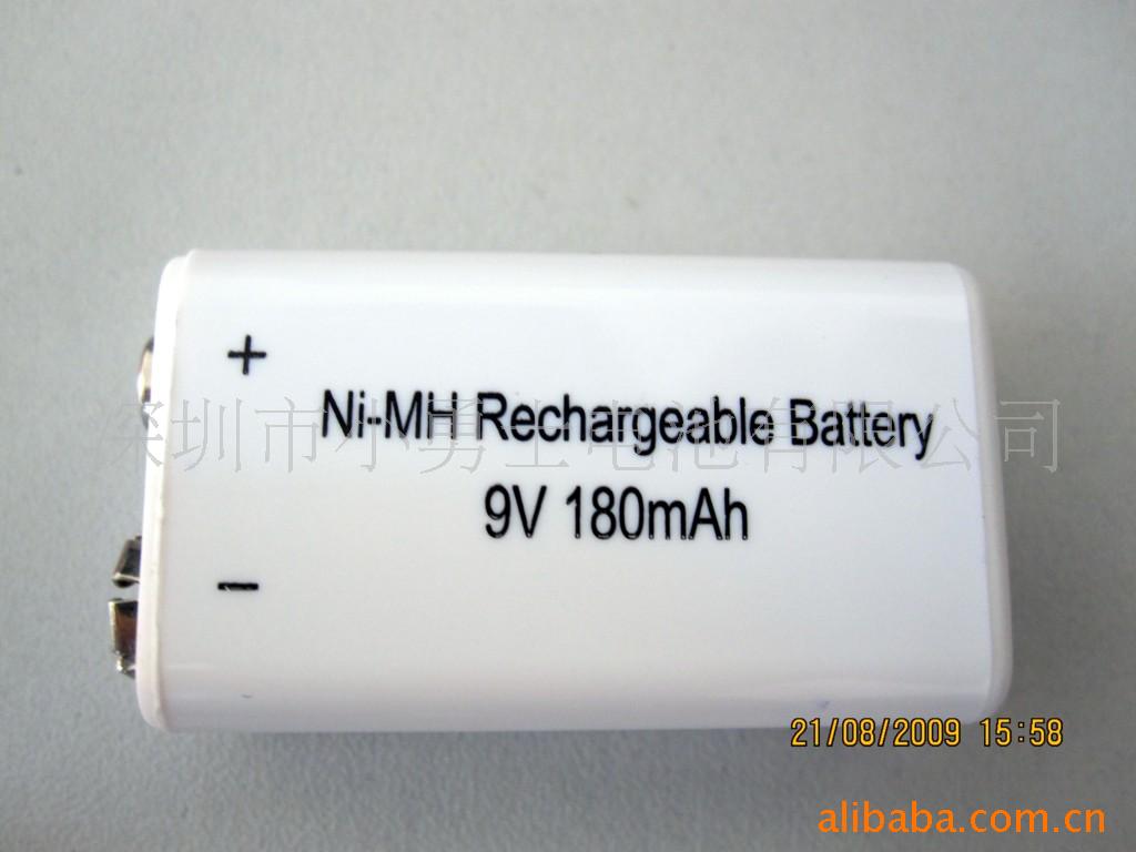 厂家供应9V镍氢电池，仪表仪器电池，无线麦克风电池