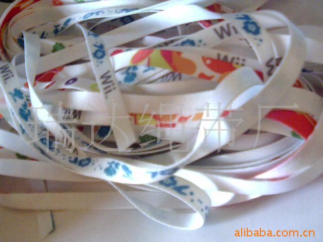 供应热转印带 空心弹力带松紧扁带漂浮眼镜绳 无缝松紧套管