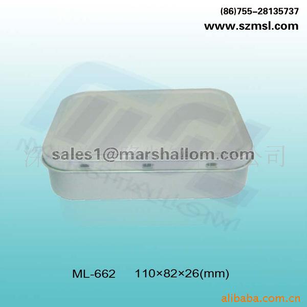 厂家定制润喉糖铁盒包装 精美方形糖果铁盒 通用定制