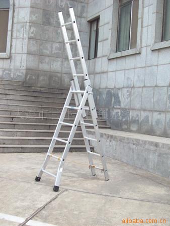 厂家供应两用伸缩梯 缩节梯 爬梯子 保洁梯 合梯 人字梯多功能梯