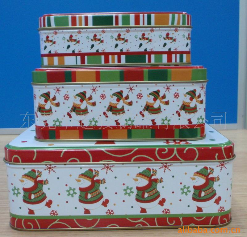 供应糖果包装盒 套装铁盒 五角星套罐 礼品套罐