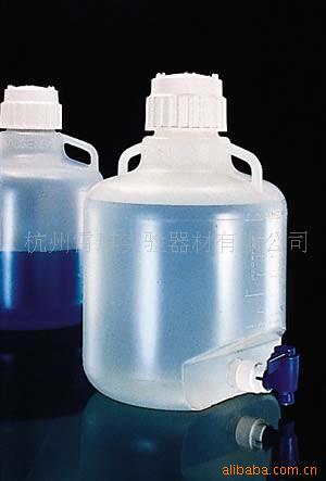 NALGENE 8319-0050带放水口大瓶 聚丙烯PP塑料瓶 20L 可高压灭菌