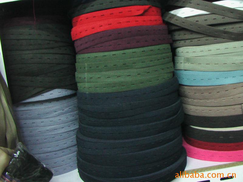 扣眼带厂家供应 扣眼松紧带 纽扣松紧带 孕妇扣眼带