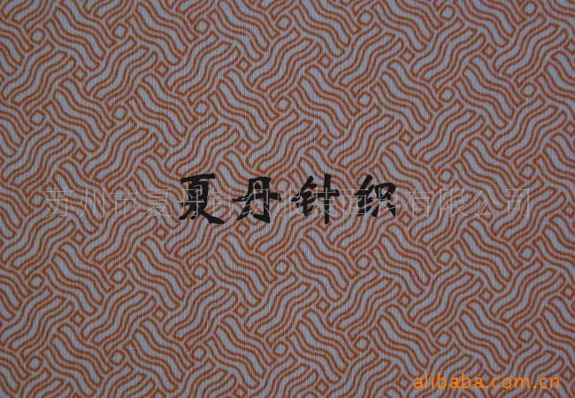 供应双纱有机棉印花布/双纱麻棉/天丝汗布(图)，活性印花数码印花