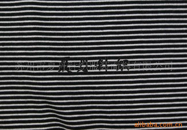 股线天丝棉彩条汗布/莫代尔涤氨纶汗布(图)，兰精，混纺，调线