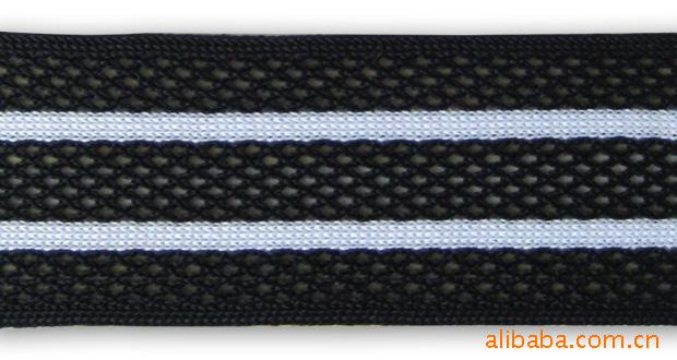 福建织带厂家直销全棉带 单开门织带 方格网眼带支持定做