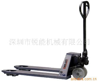 供应蚁霸全不锈钢手动叉车/不锈钢防腐叉车