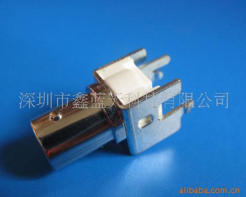 厂家供应高品质BNC连接器 BNC-KE直插开关连接器 BNC锌合金连接器