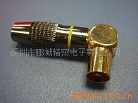 高档TV装配型  音视频接头 天线公头90度
