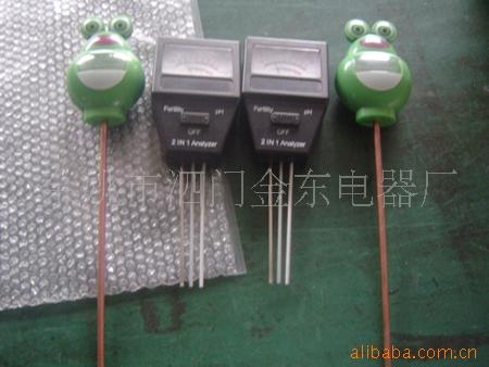 批发供应多款卡通黑色土壤湿度计 园艺土壤检测仪 土壤测试仪