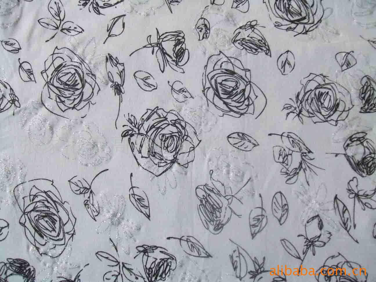 【厂家定做】莫代尔,天丝,竹纤维 印花烫金烫银针织布