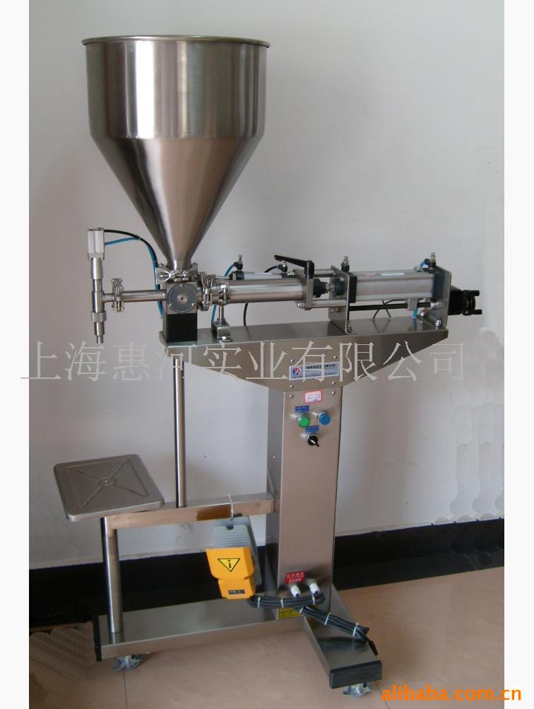 供应花生酱灌装机，酱类调速定量灌装机，水果酱灌装机