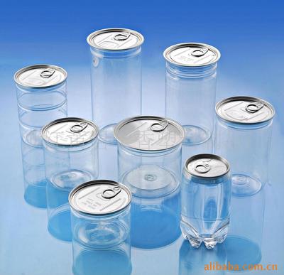供应塑料易拉罐 透明易拉罐 食品塑料罐 花草茶干果饮片包装瓶罐|ru
