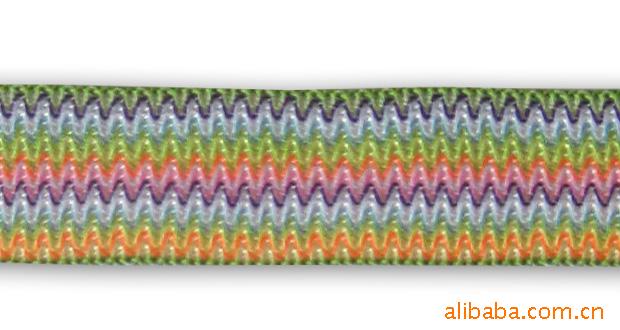 福建厂家直销渔丝带 特种针织带 金银丝织来样可定做，量大从优