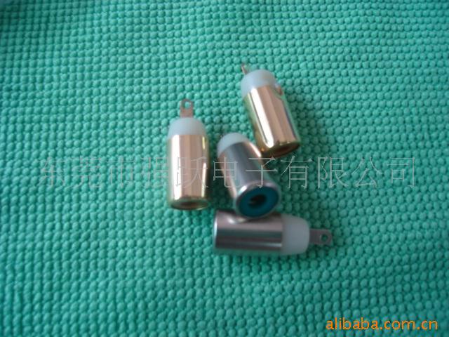 供应RCA母 AV母座 RCA音频母头 RCA白胶母头