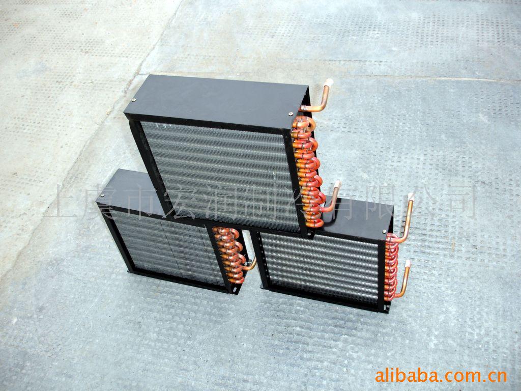 厂家供应汽车空调用冷凝器蒸发器批发铜管铝翅片驻车加热器可定做