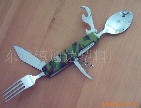 new pattern multi-function camouflage Camp Folding knife Fork spoon superior quality,Styles,Welcome to order Do