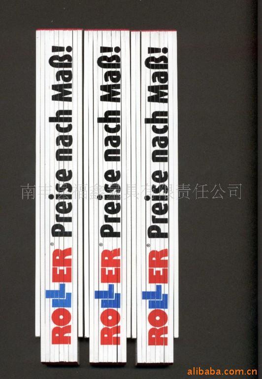 Wood  folding ruler 实心铆钉  欧洲榉木 广告文化 木折尺