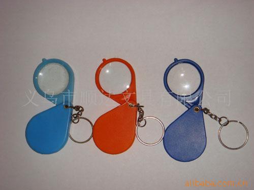 折叠放大镜，伸缩放大镜，有机放大镜，钥匙扣放大镜，