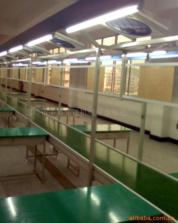 新款批发电子配件输送流水线 装配线 可定制工作台皮带输送线