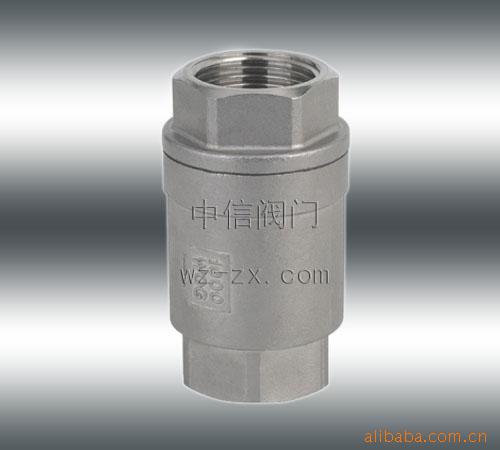 供应不锈钢立式丝口止回阀