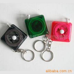 厂家供应SR5透明迷你ABS卷尺 钥匙扣礼品卷尺 PVC玻璃纤维BMI卷尺